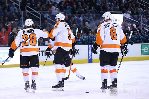 NHL: Philadelphia Flyers at San Jose Sharks