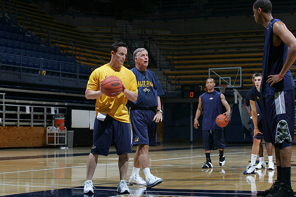 Cal Men's Basketball Practice