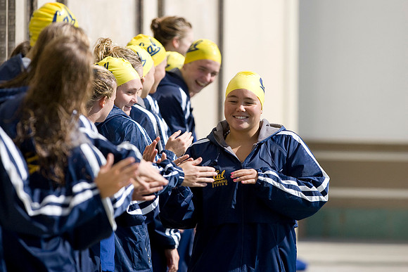 Cal Women's Swimming vs Texas