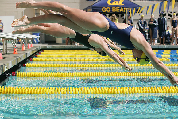 Cal Women's Swimming vs Texas