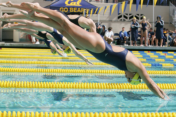 Cal Women's Swimming vs Texas