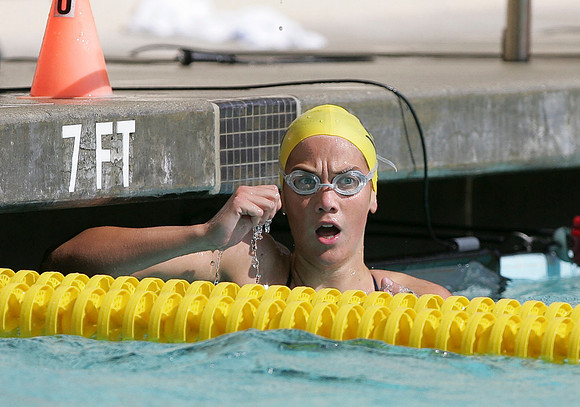 Cal Women's Swimming vs Texas