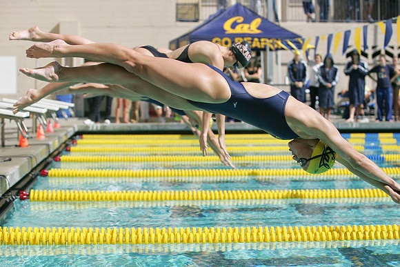 Cal Women's Swimming vs Texas