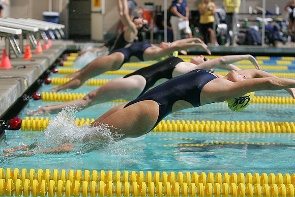 Cal Women's Swimming vs Texas