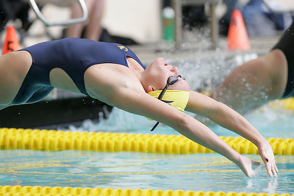 Cal Women's Swimming vs Texas