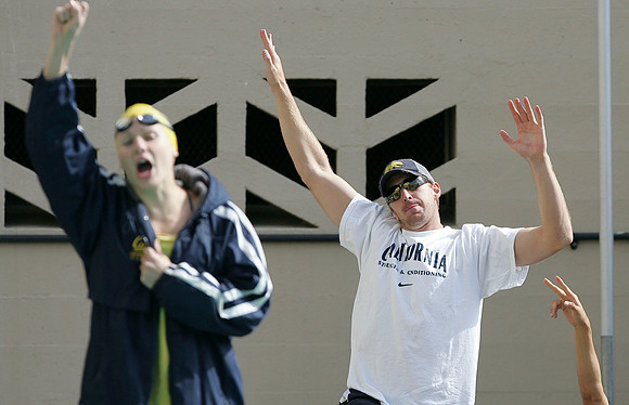 Cal Women's Swimming vs Texas