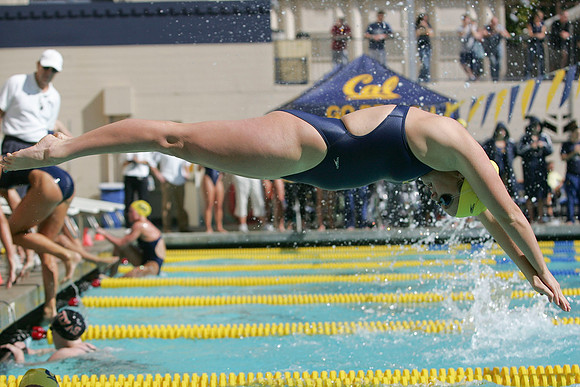 Cal Women's Swimming vs Texas