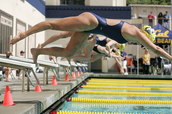 Cal Women's Swimming vs Texas
