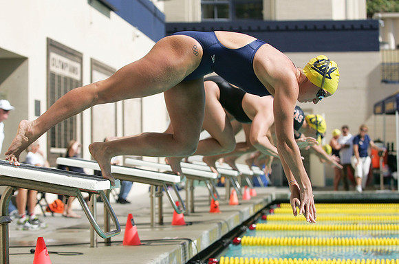Cal Women's Swimming vs Texas