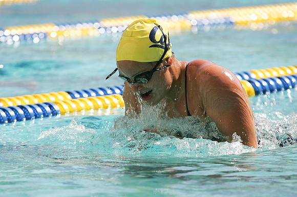 Cal Women's Swimming vs Texas