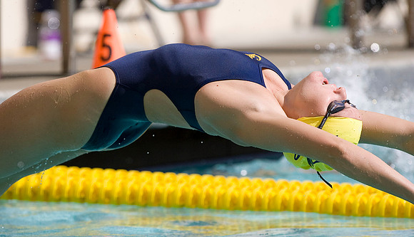 Cal Women's Swimming vs Texas