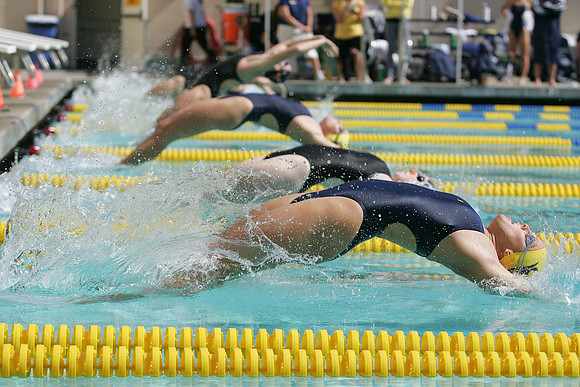 Cal Women's Swimming vs Texas