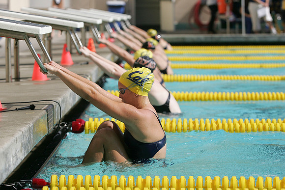 Cal Women's Swimming vs Texas