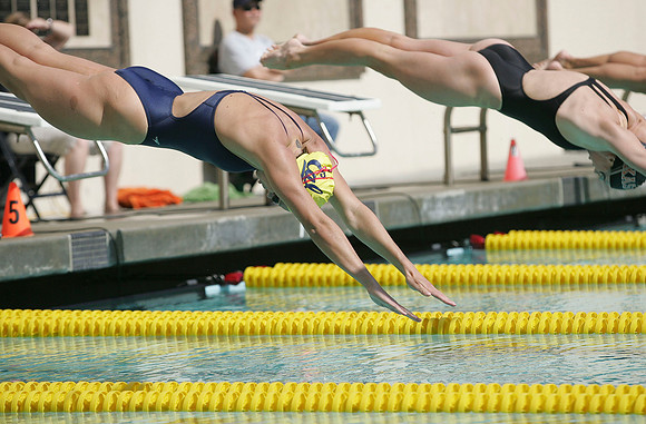 Cal Women's Swimming vs Texas