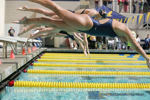 Cal Women's Swimming vs Texas