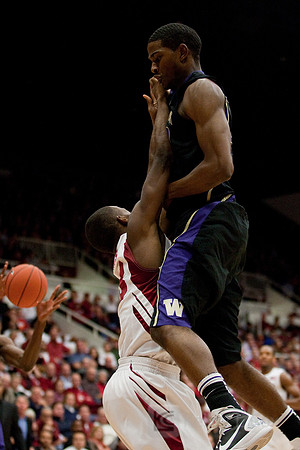 NCAA MEN'S BASKETBALL 2011 - Jan 13 - Washington at Stanford