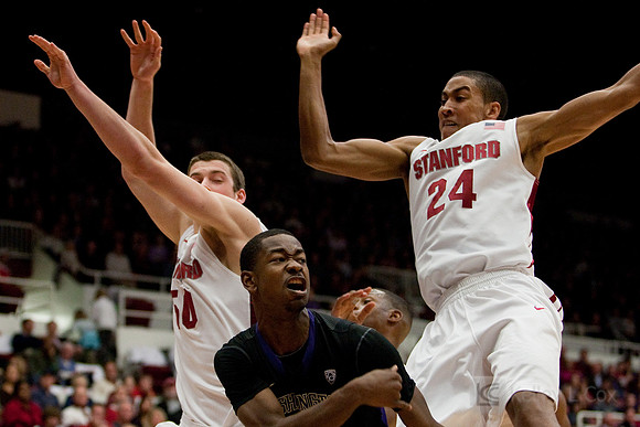 NCAA MEN'S BASKETBALL 2011 - Jan 13 - Washington at Stanford