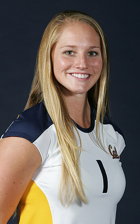 Cal Volleyball Head Shots