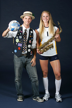 Cal Volleyball Head Shots