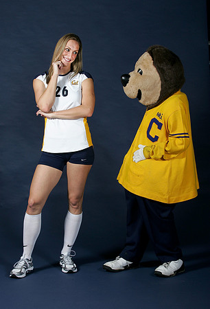 Cal Volleyball Head Shots