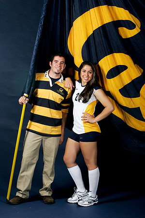 Cal Volleyball Head Shots