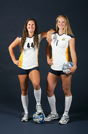 Cal Volleyball Head Shots