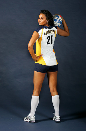 Cal Volleyball Head Shots