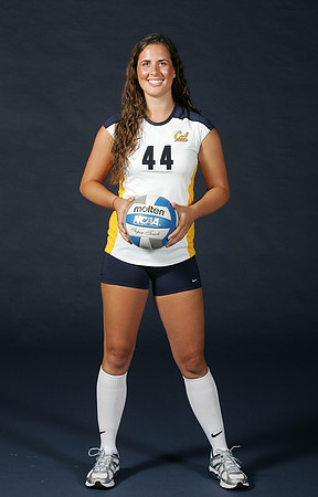 Cal Volleyball Head Shots