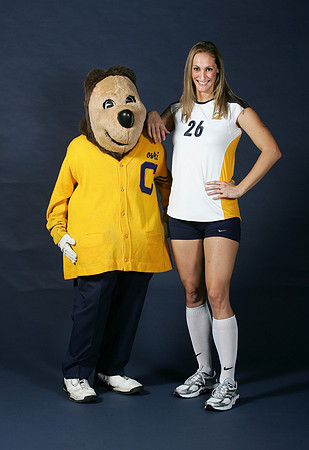 Cal Volleyball Head Shots