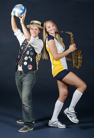 Cal Volleyball Head Shots