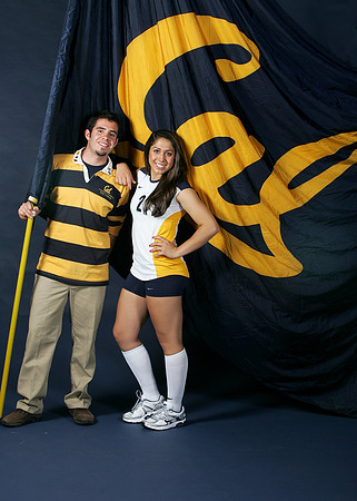 Cal Volleyball Head Shots
