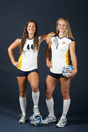 Cal Volleyball Head Shots