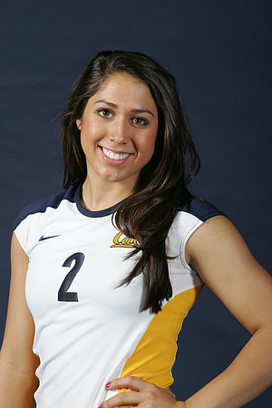 Cal Volleyball Head Shots