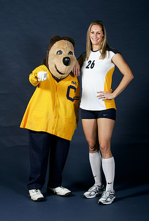 Cal Volleyball Head Shots