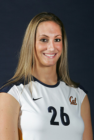 Cal Volleyball Head Shots