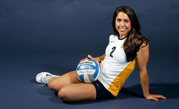 Cal Volleyball Head Shots
