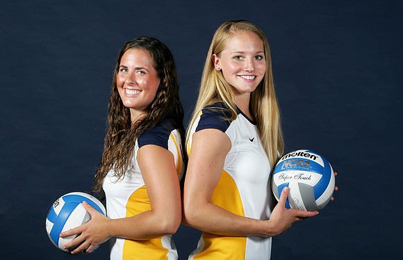 Cal Volleyball Head Shots