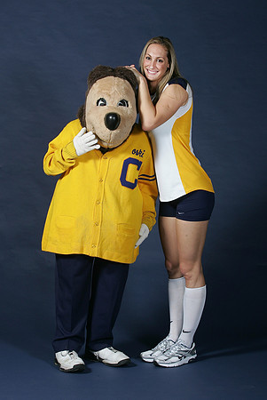 Cal Volleyball Head Shots