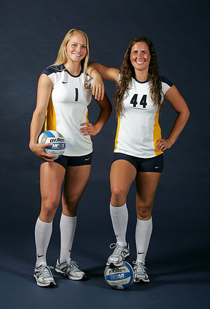 Cal Volleyball Head Shots