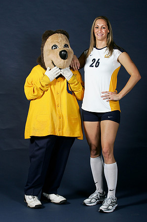 Cal Volleyball Head Shots