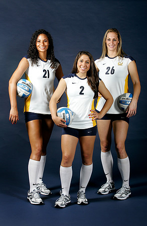 Cal Volleyball Head Shots