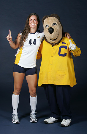 Cal Volleyball Head Shots