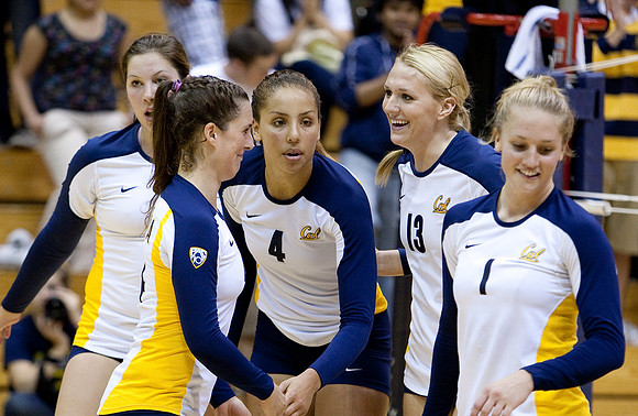 Cal Volleyball vs Washington State