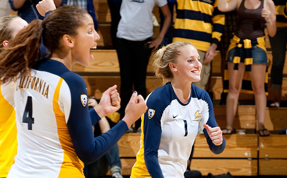 Cal Volleyball vs Washington State