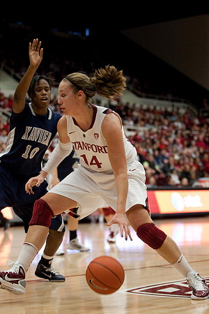 NCAA WOMEN'S BASKETBALL 2010 - Dec 28 - Xavier at Stanford