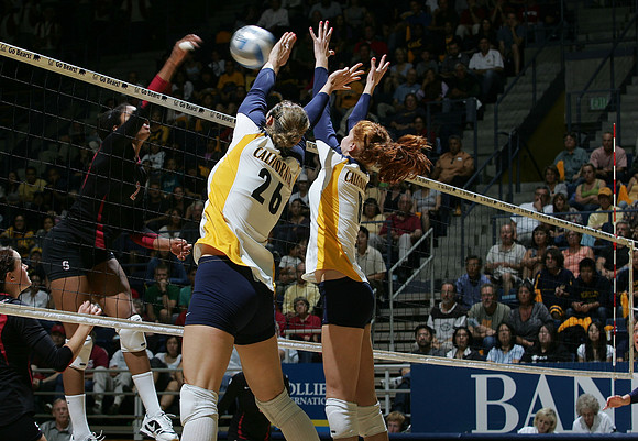 Cal Volleyball vs Stanford