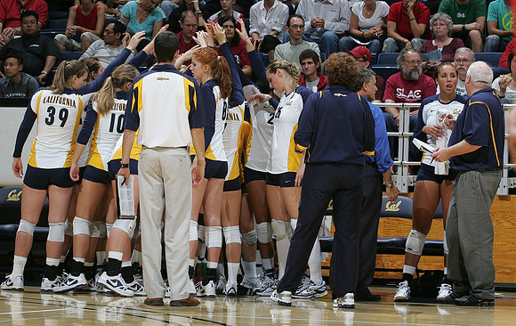 Cal Volleyball vs Stanford