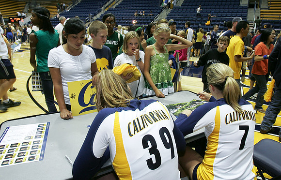 Cal Volleyball vs Stanford