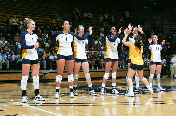 Cal Volleyball vs Stanford