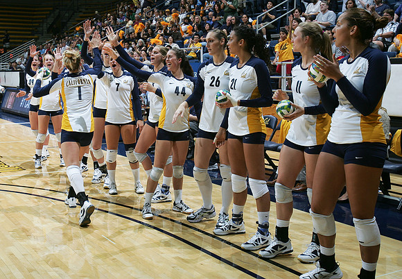 Cal Volleyball vs Stanford
